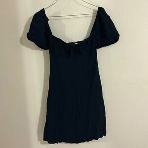 Aritzia Sunday Best navy dress